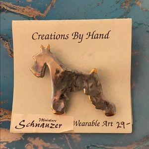 Schnauzer pin
